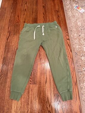 Todd Snyder Olive Green Drawstring Joggers